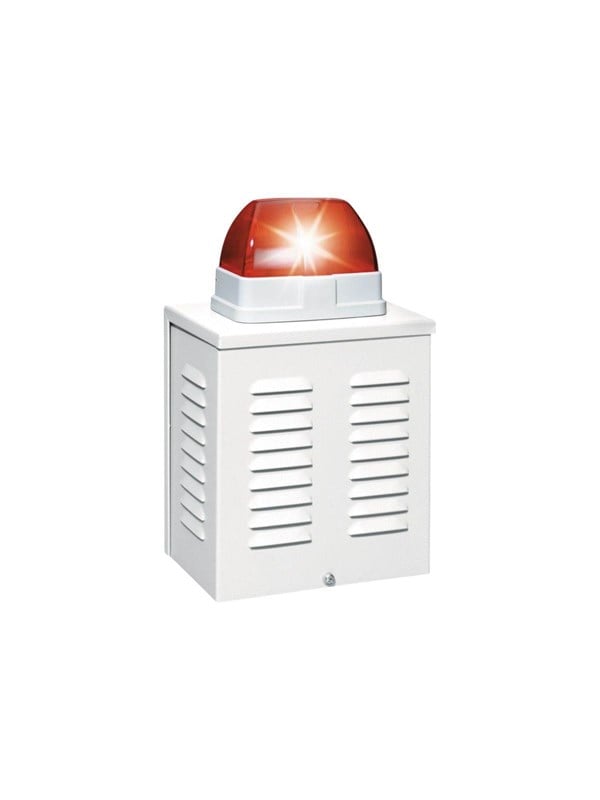 ABUS SG1650 OpticAcoustic Combination Signal Transmitter - alarm light  siren - red
