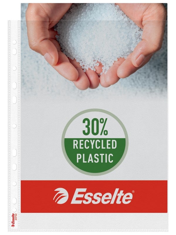 Esselte Qualitts-Prospekthlle A4 30 Pre-Consumer-Recycling-Kunststoff
