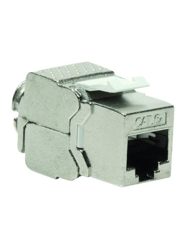 LogiLink Cat6A Keystone Jack STP AWG 22-26 toolless 16 mm width