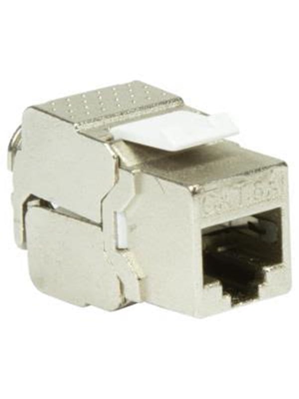 LogiLink Cat6A Keystone Jack STP AWG 22-24 toolless 172 mm width