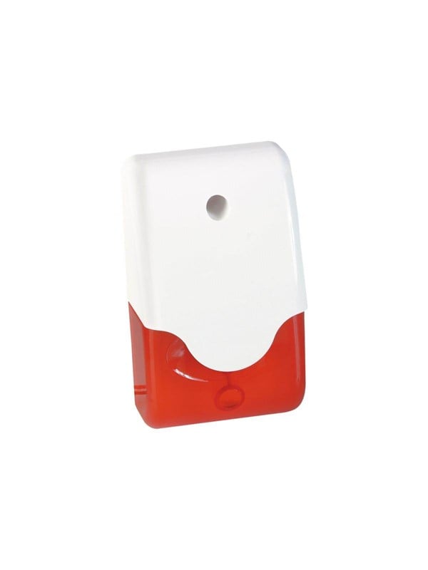 ABUS SG1681 Alarm-Sirene mit Blitzleuchte 100 dB Rot Innenbereich, Außenbereich 12 V/DC