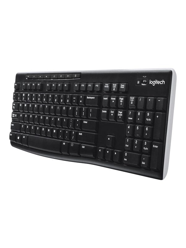 Logitech Wireless Keyboard K270 - Tastatur - Tschechisch