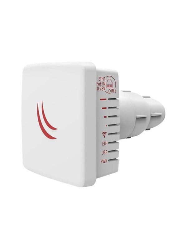 MikroTik LDF 5 Dual chain 5GHz system for long distance links with satellite offset dish antennas