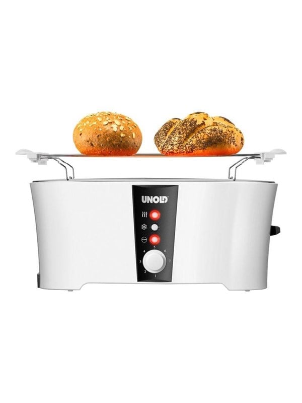 Unold Toaster 38020 Design Dual - toaster - whiteblack