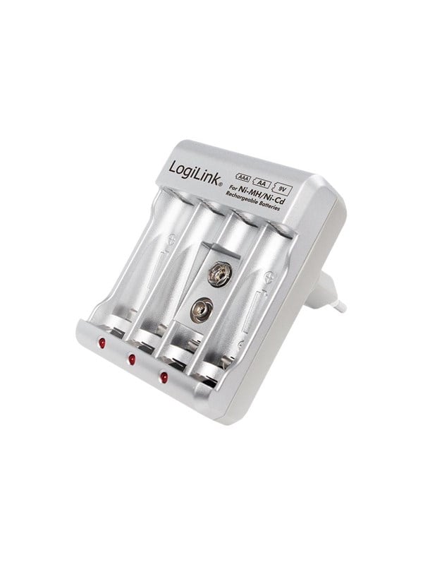 LogiLink Battery charger for Ni-MHNi-Cd AAAAA9V accumulators