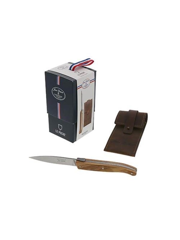 Jean Dubost Laguiole Taschenmesser, Olivenholz
