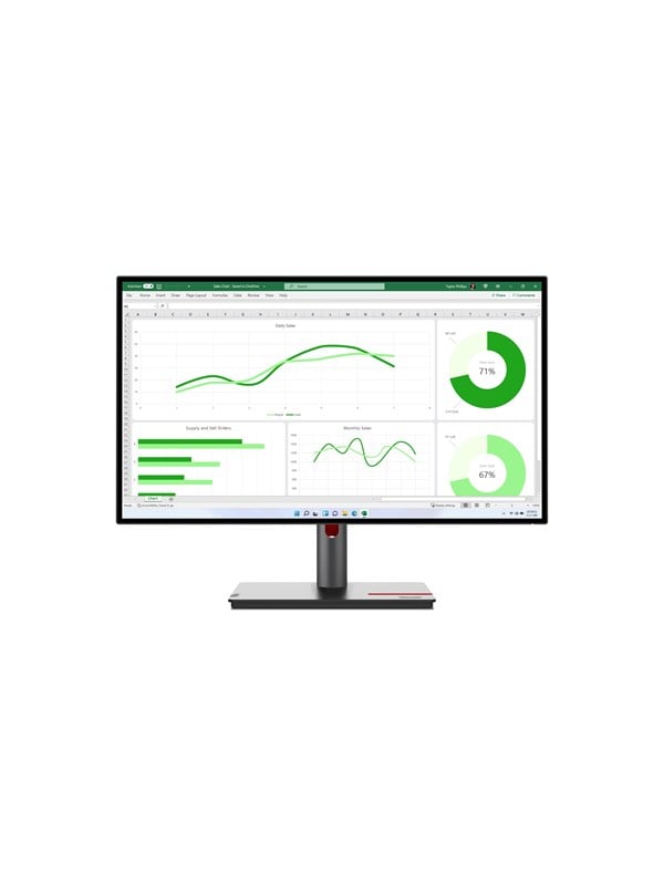 Image of 27" Lenovo ThinkVision P27q-30 - 2560x1440 (QHD) - 60Hz - IPS