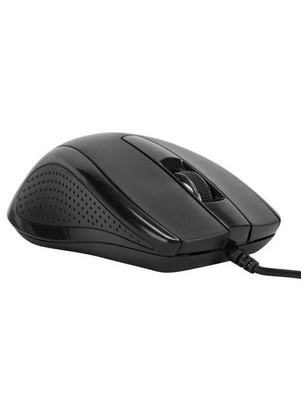 Targus Full-Size Optical Antimicrobial Wired Mouse - Maus Schwarz