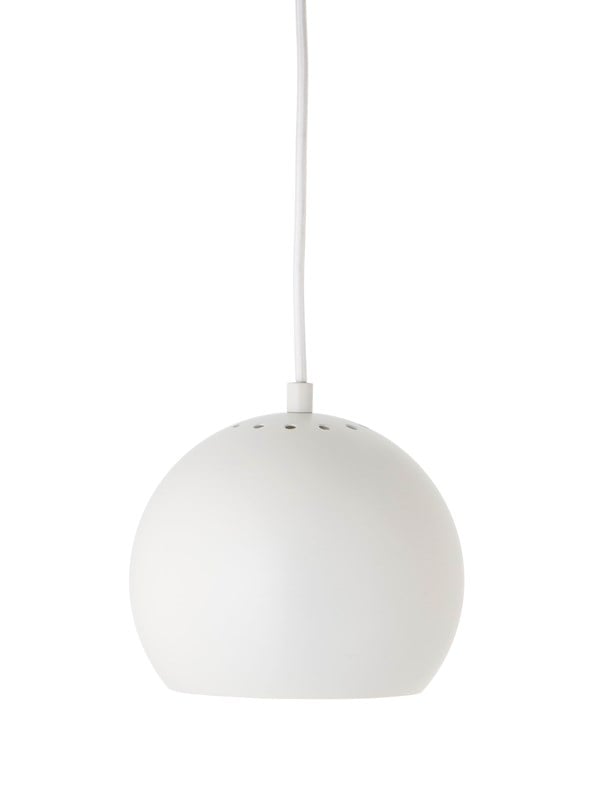 Frandsen BALL PENDANT 18 CM - MATT WHITE