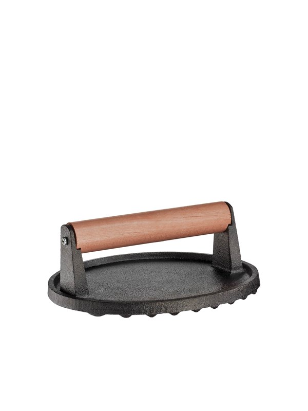 4007371060486 - KÜCHENPROF Kødpresser BBQ stål palisander Ø18cm