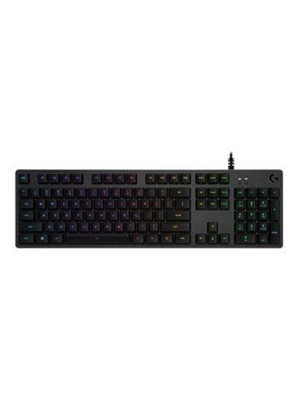 Logitech G512 Carbon GX brown - UK - Gaming Tastaturen - Englisch (UK) - Schwarz