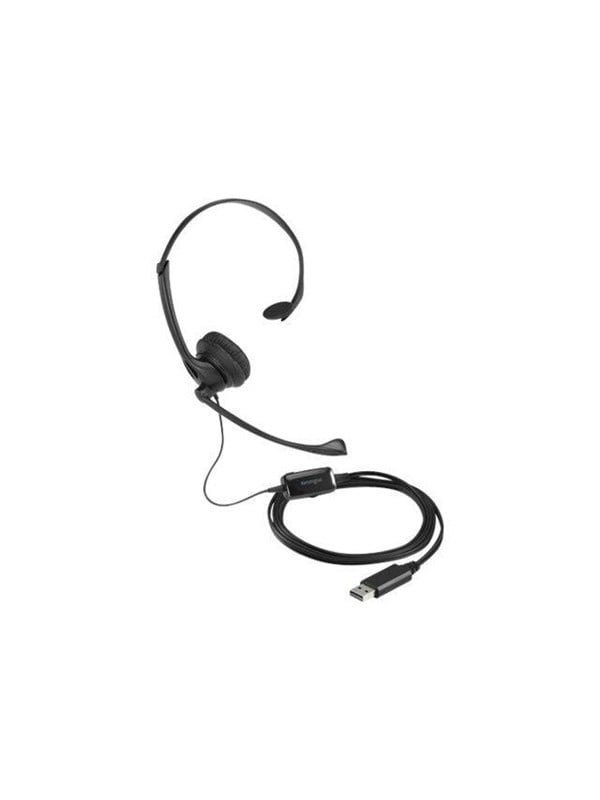 Kensington USB Mono Headset Inline controls USB A