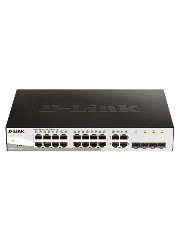 Image of D-Link DGS-1210-20 20-Port Gigabit Smart Managed Switch