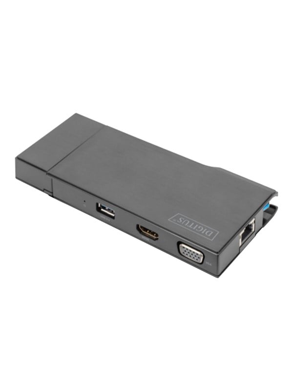 DIGITUS DA-70894 - docking station - USB 30 - VGA HDMI - GigE