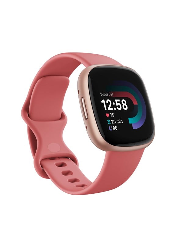 Image of Fitbit Versa 4 Fitness-Smartwatch Rosa/Rosé