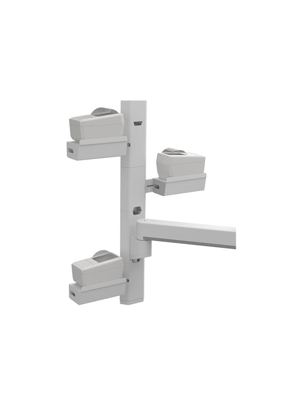 Ergotron - mounting component - for printer - white - Max - recommended for