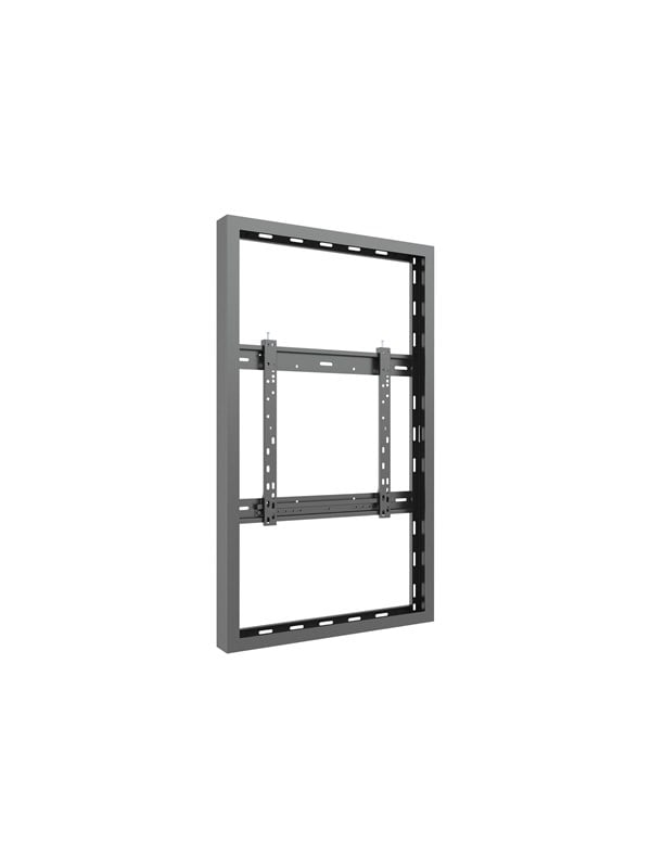 Multibrackets M Pro Series - enclosure - for LCD display - medium - black - Max 25 kg - recommended for 50