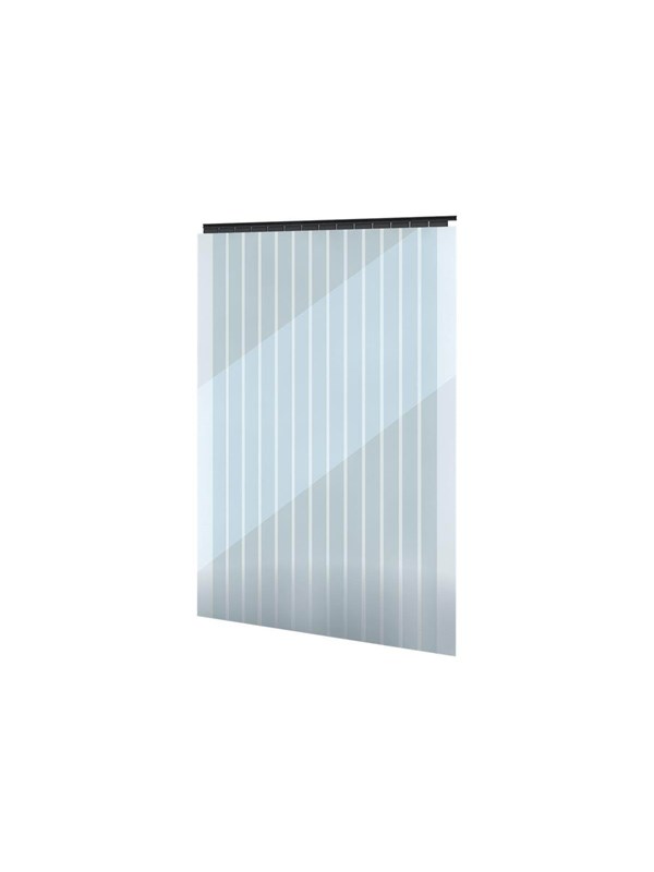 Image of APC InRow OA rack cooling system end aisle containment kit - 48U