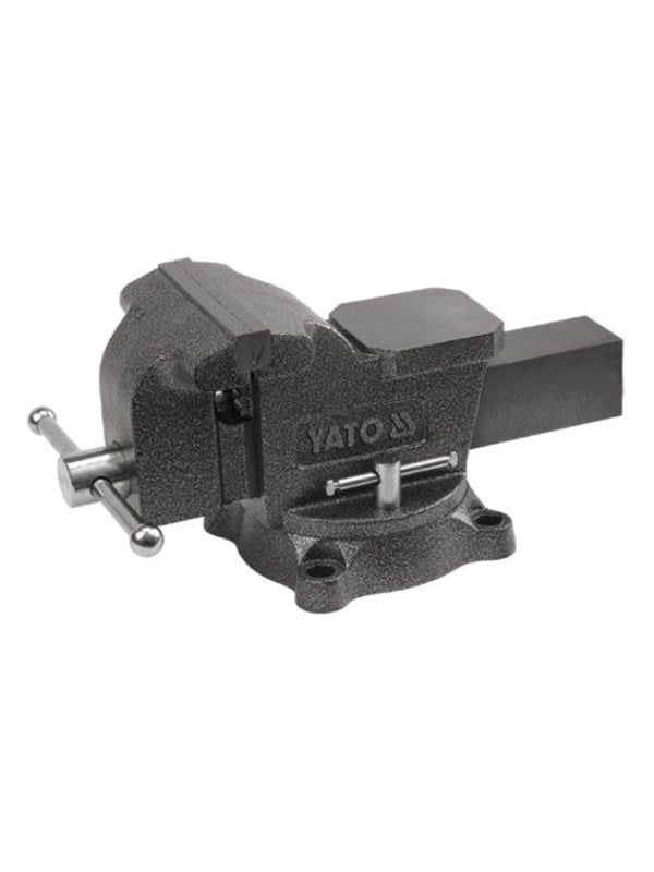 Yato - Schraubstock Schlosser Parallel Werkbank drehbar 360° 15 kg 150 mm