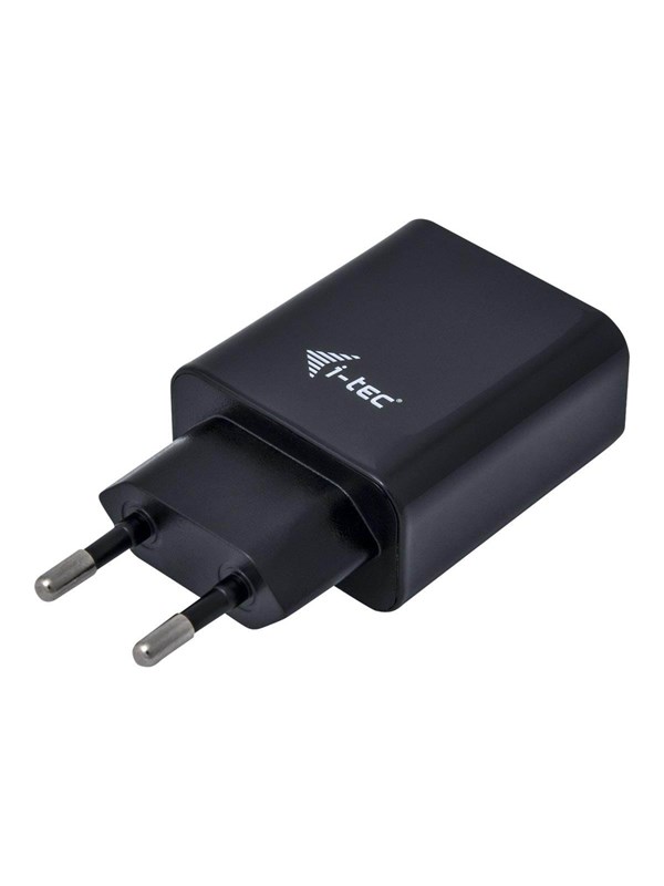 USB Power 2 Port Netzladegerät 24A schwarz 110-240V
