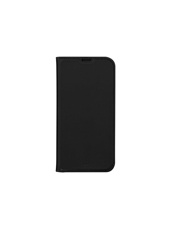 dbramante1928 Oslo - Flip-Hülle für Mobiltelefon - 100 % recycelter Kunststoff recycled vegan leather - Schwarz - für Apple iPhone 14