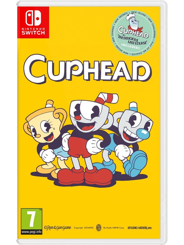 Cuphead - Nintendo Switch - Platformer - PEGI 7