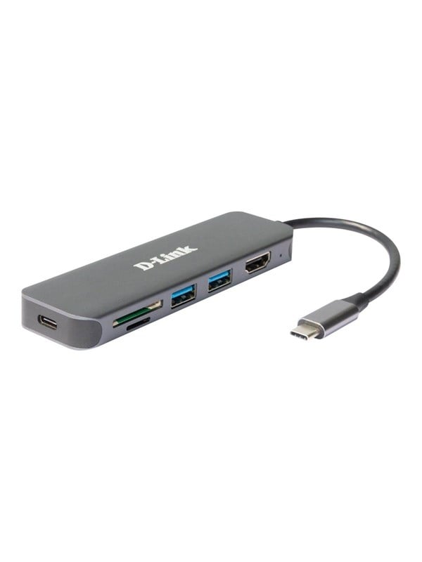D-Link DUB-2327 - docking station - USB-C / Thunderbolt 3 - HDMI