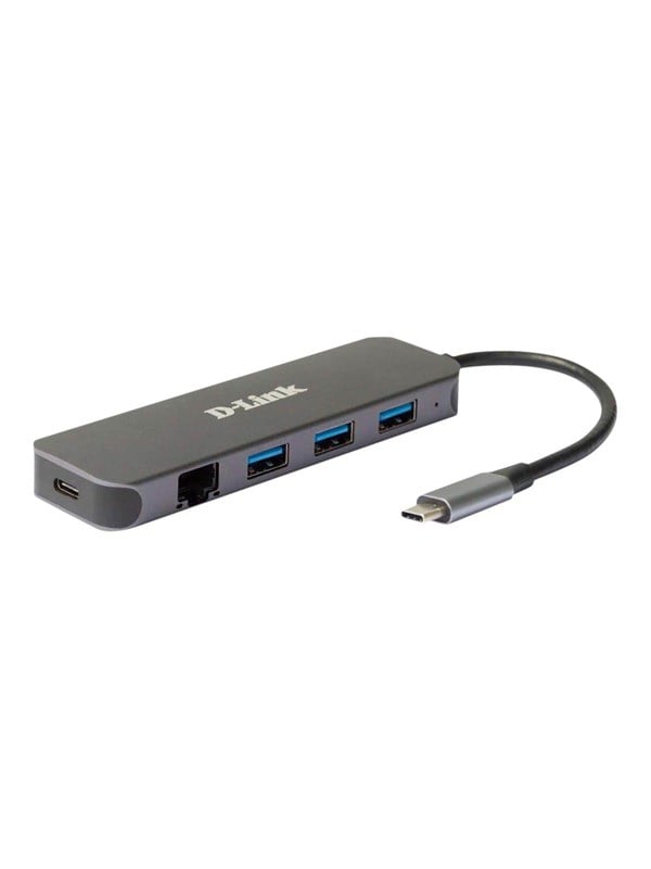 D-Link DUB-2334 - docking station - USB-C - HDMI - GigE