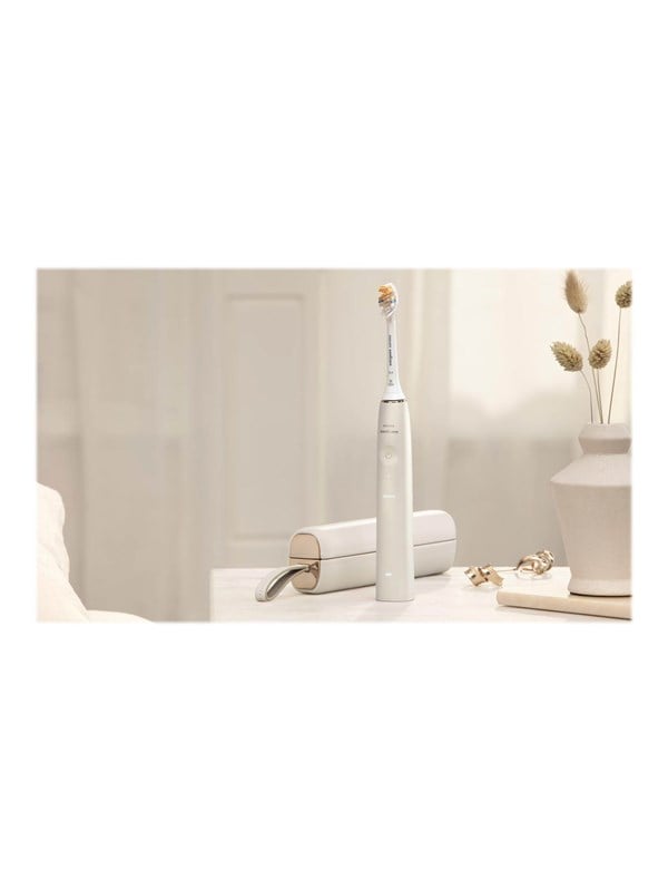 Philips Elektrische Zahnbürste Prestige 9900 HX9992 - tooth brush - champagne