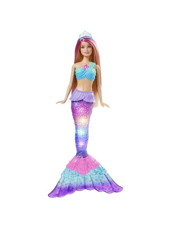 Barbie Zauberlicht Meerjungfrau Puppe (leuchtet) Barbie Dreamtopia mehrfarbig
