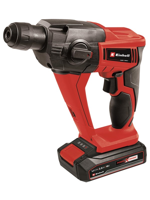 Einhell Cordless Rotary Hammer TE-HD 18 Li (1x2.5 Ah)