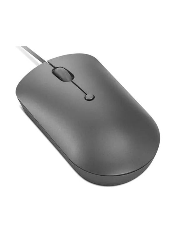 Lenovo 540 USB-C Wired Compact Mouse (Storm Grey) - Maus (Grau)