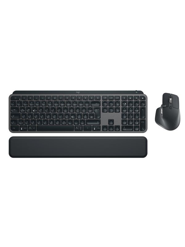 Logitech MX Keys Combo For Business Gen 2 DE - Tastatur  Maus Set - Full-Size - Deutsch - Schwarz