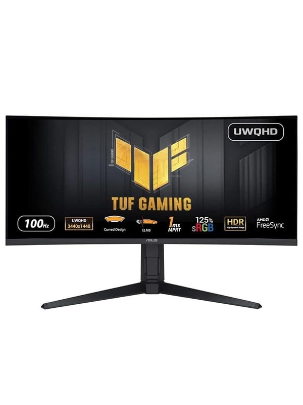 Image of 34" ASUS TUF Gaming VG34VQEL1A - 3440x1440 (UWQHD) - 100Hz - VA