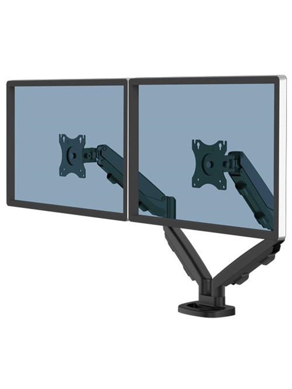 Fellowes Eppa Dual Monitor Arm - Black