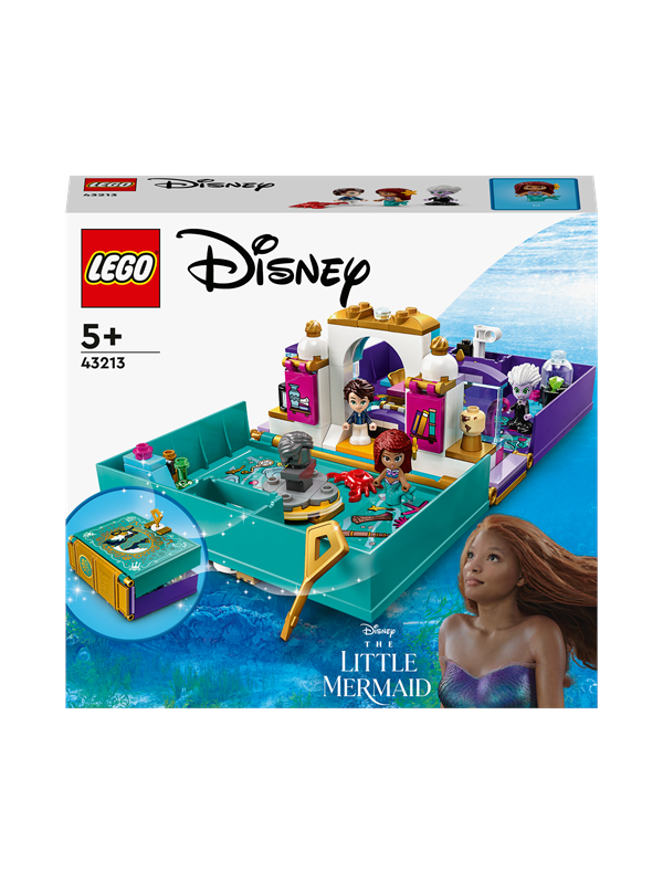 Lego® Disney Princess™ 43213 Die Kleine Meerjungfrau – Märchenbuch - Bild 4