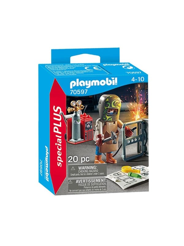 Playmobil SpecialPlus Schweisser mit Ausrüstung - Junge Mädchen - 4 Jahr(e) - Kunststoff - Mehrfarben (70597)