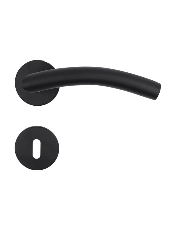 Home>it Door Handle With B-handle 19 mm matte black