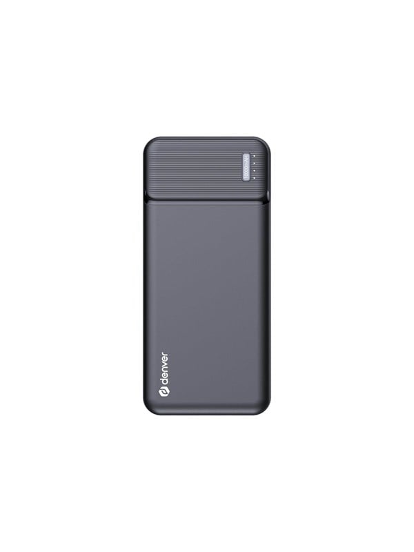 DENVER power bank - Li-pol - 2 x USB USB-C - 18 Watt Powerbank (Akku) - 10000 mAh