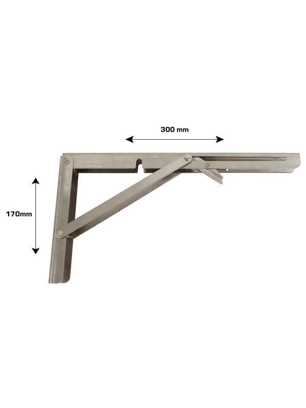 Home>it Foldable Shelf Bracket 300 x 170 mm