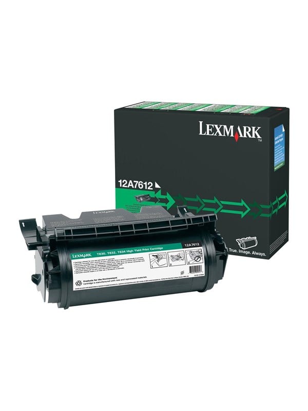 Lexmark - High Yield - black - original - remanufactured - toner cartridge - LCCP
