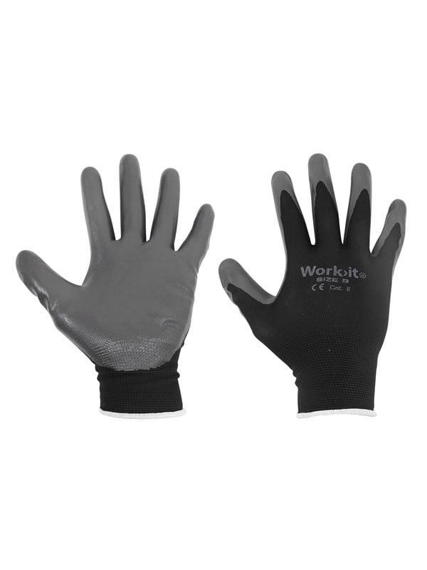 Work>it Flex Work Gloves Size 9" 5-pack