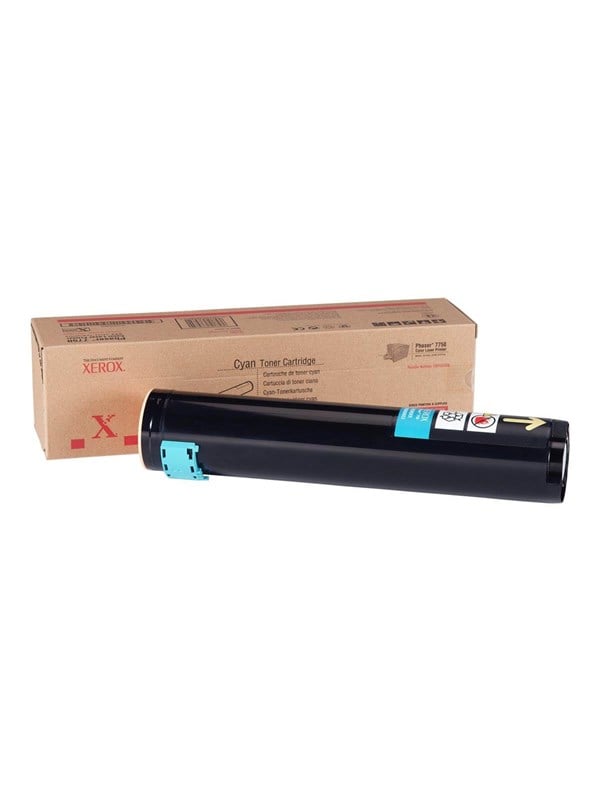 Xerox Phaser 7750 - cyan - original - toner cartridge