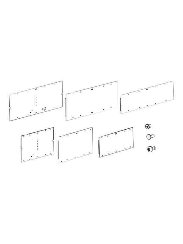 APC HyperPod Frame 4ft Aisle End Panel