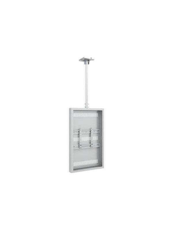Multibrackets M Pro Series - enclosure - for digital signage panel - small - white - Max 25 kg - recommended for 43"