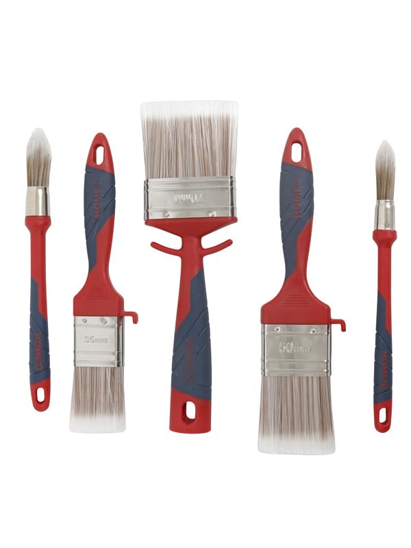 Work>it Brushes in Sets of 2 Round and 3 Flat