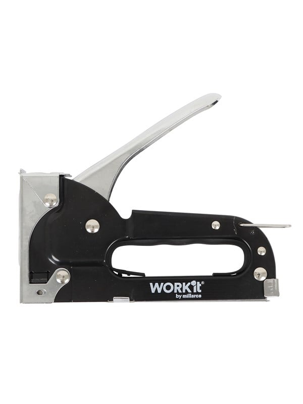 Millarco Metal Staple Gun with Lockable Grip