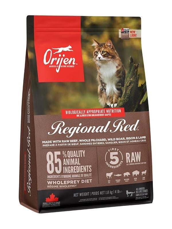 ORIJEN Regional Red Dry Cat Food 18kg