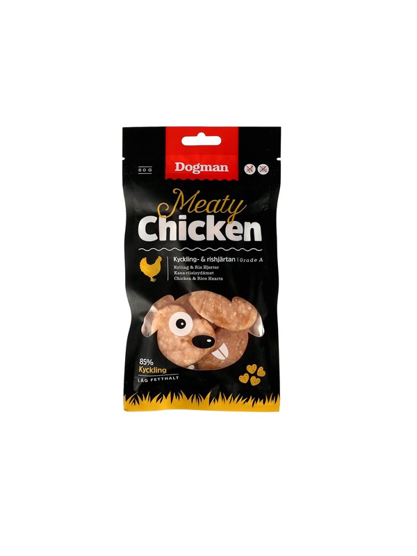 Dogman Chicken and rice hearts