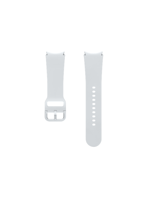 Sport Band (20 mm S M) ET-SFR93 für die Galaxy Watch-Serie Silver